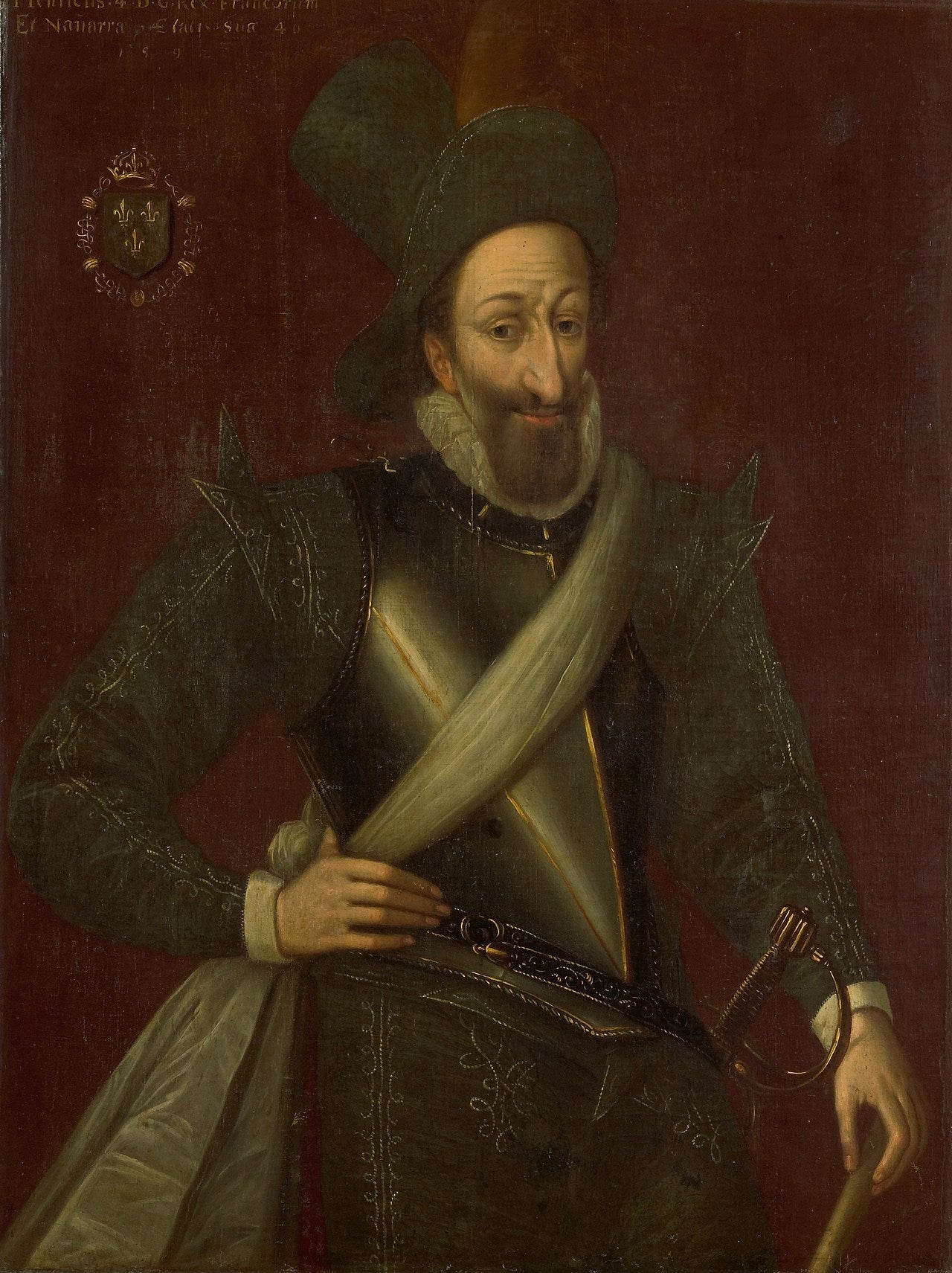 Portræt af kong Henrik IV – Jacob Bunel