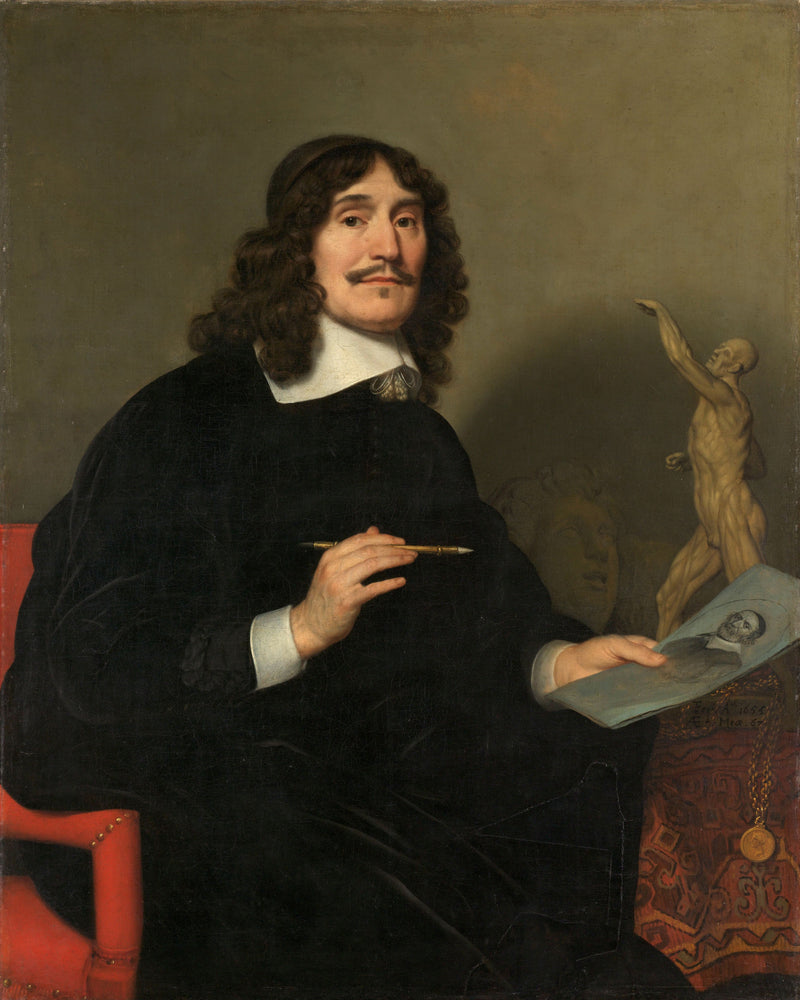 Portræt af en kunstner - Gerrit van Honthorst