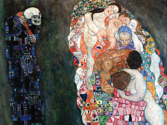 💀 Døden og Livet – Gustav Klimt (1910-1915)