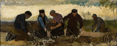Kartoffelhøst (fem cifre) - Vincent van Gogh