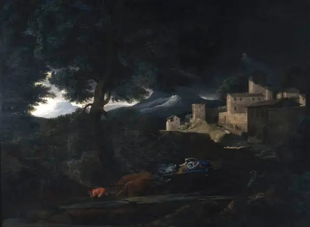 Tordenvejret - Nicolas Poussin
