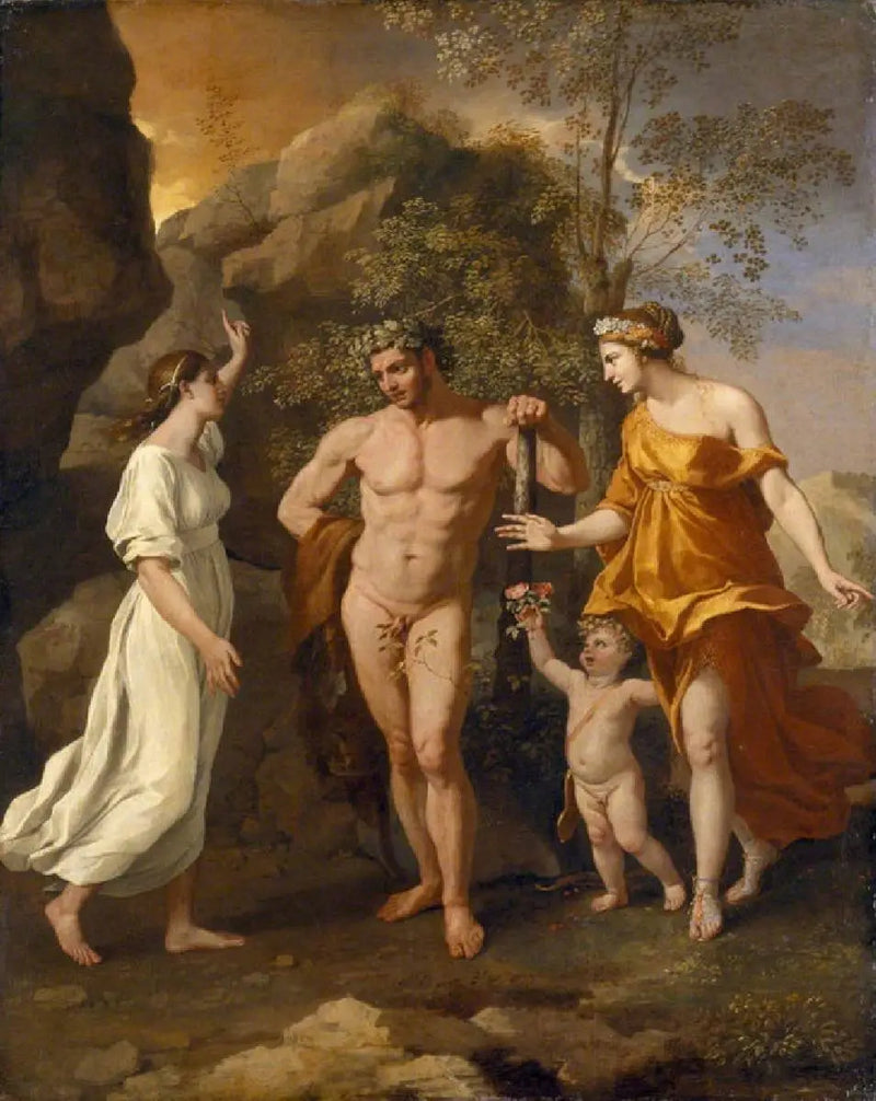Hercules' Valg - Nicolas Poussin