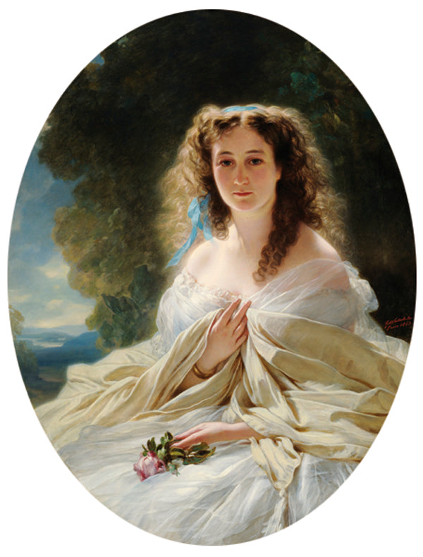 Princesse Olympiada Vladimirovna Bariatinskaia (1822-1904, née Sablukova) - Franz Xaver Winterhalter