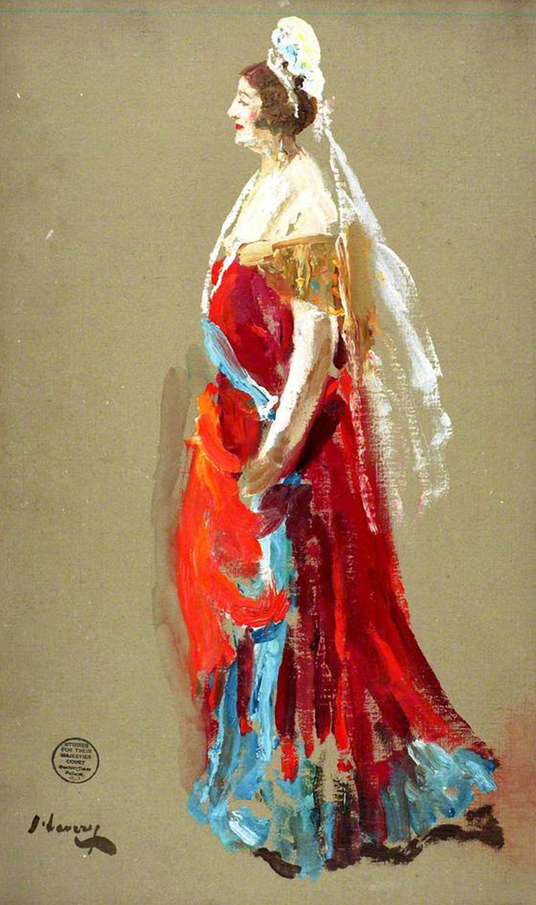 Priscilla, comtesse Annesley (1870–1941) - John Lavery