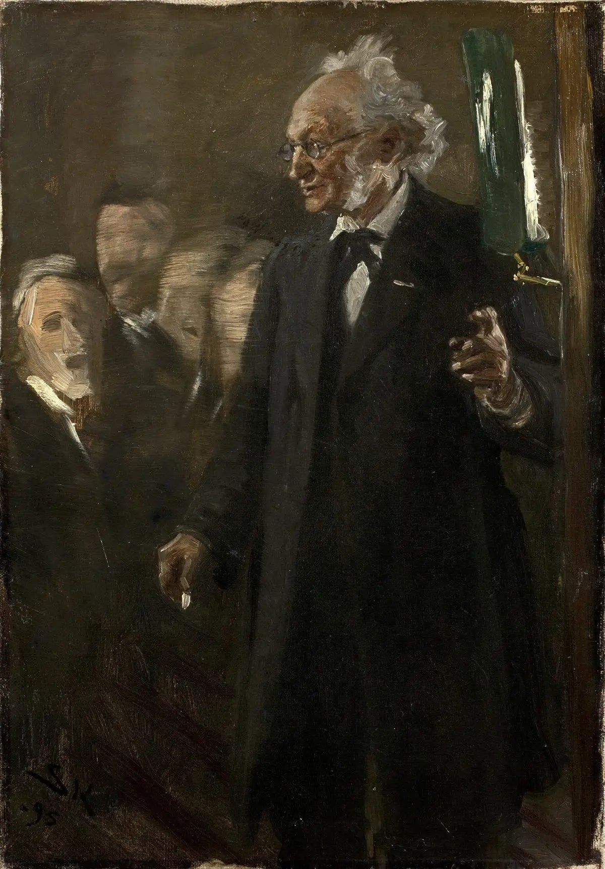 Professeur de zoologie titulaire de Japetus Steenstrup - Peder Severin Krøyer - Alpha Reproduction