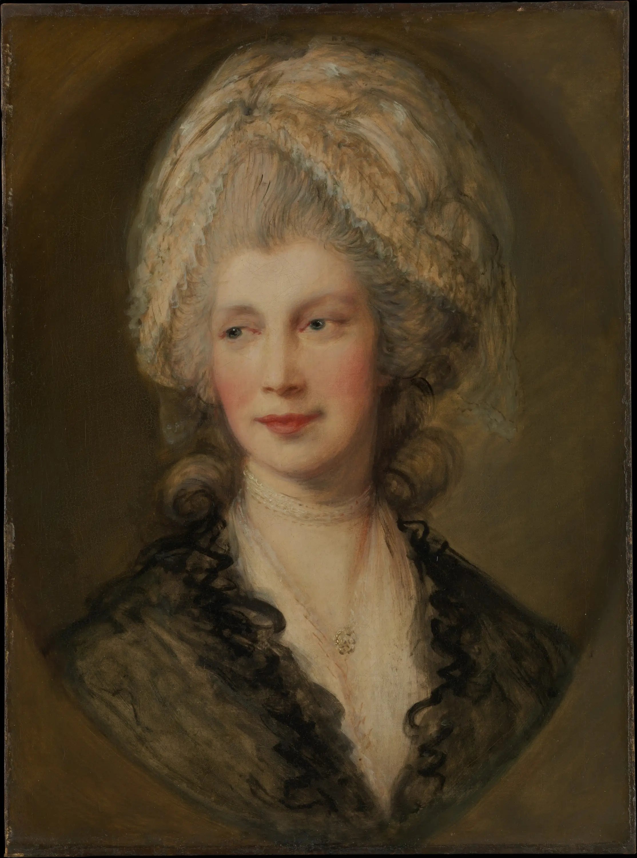 Reine Charlotte - Thomas Gainsborough - Alpha Reproduction