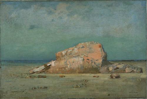 Le Rocher rose - Odilon Redon