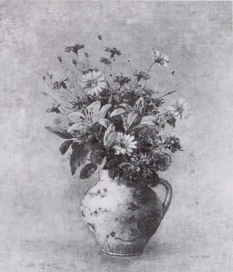 Vase de fleurs - Odilon Redon
