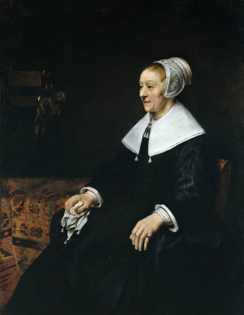 portræt af Catrina Hoogsaet - Rembrandt