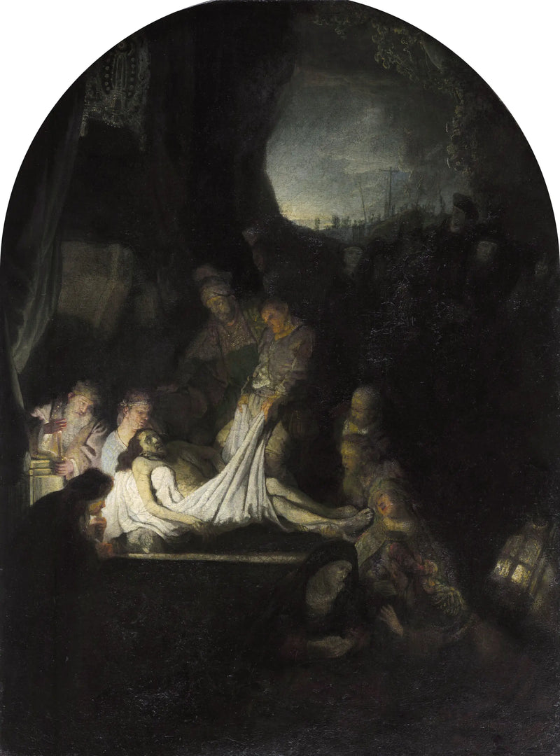 Gravlæggelsen - Rembrandt