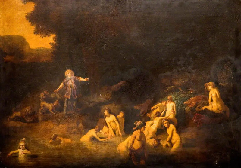 Diane og Actæon - Rembrandt