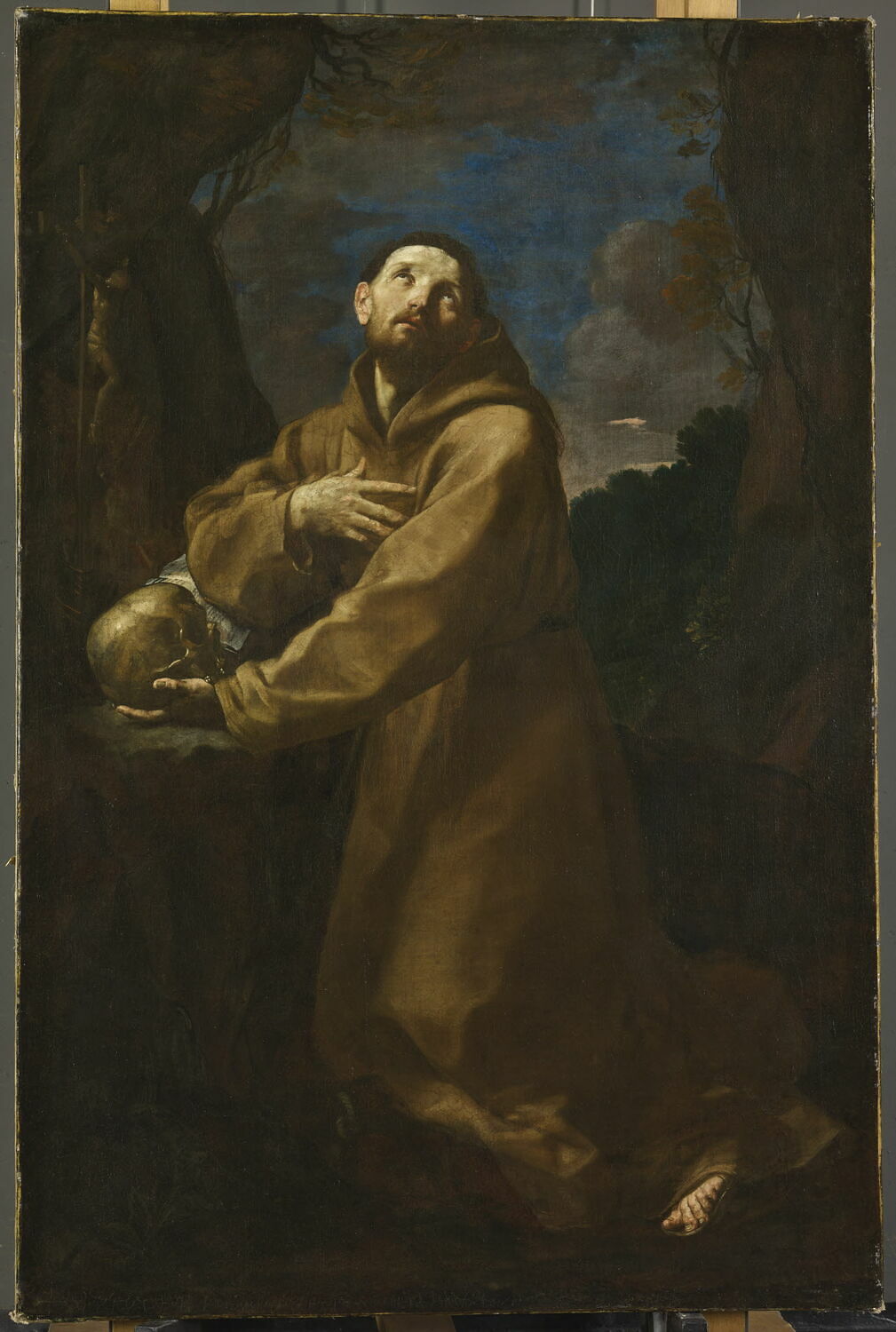 Saint François en méditation - Guido Reni