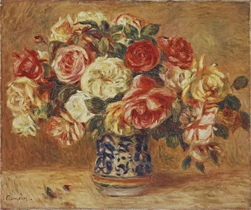Rosenbuket - Pierre-Auguste Renoir