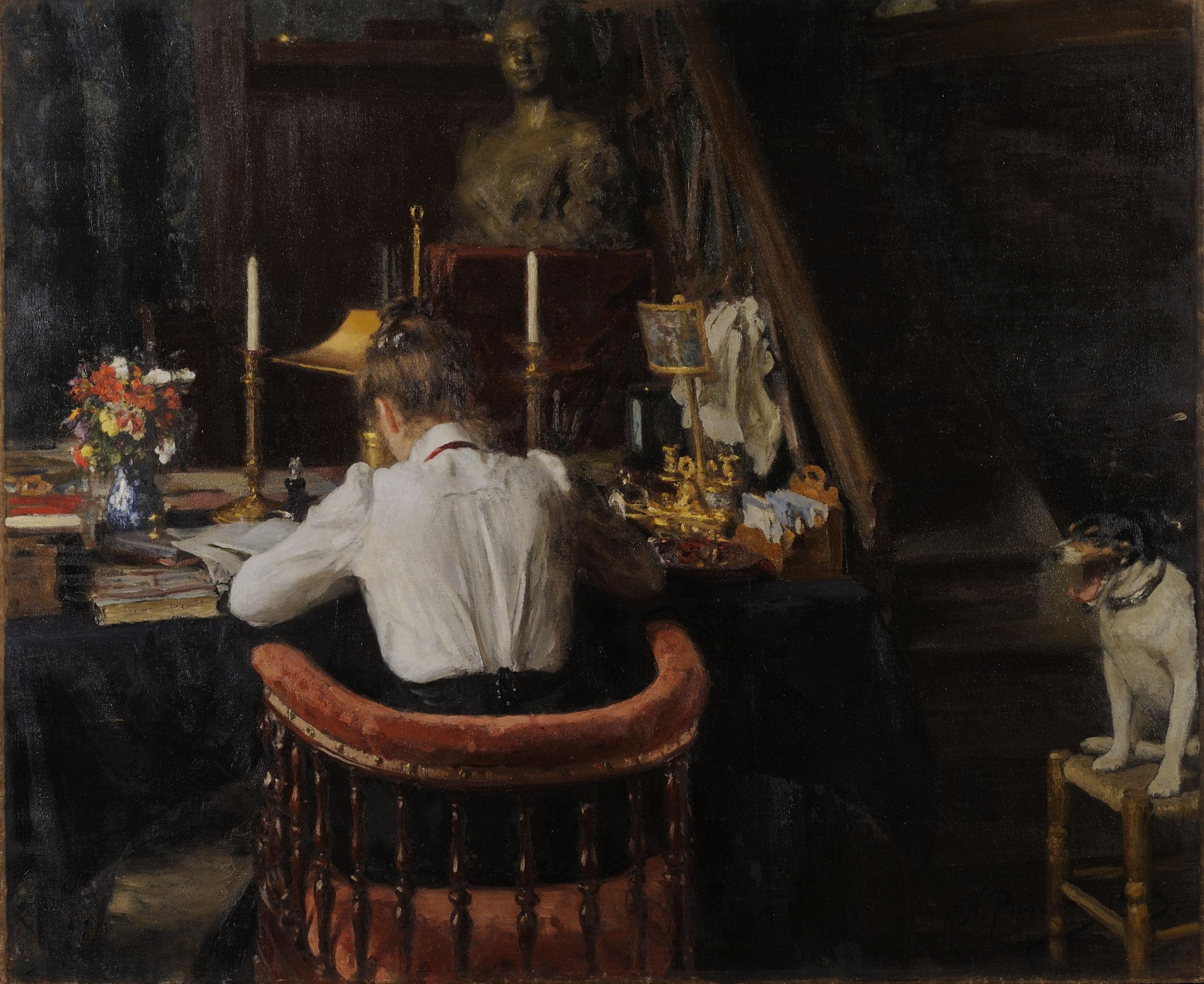 Portrait de Nordman-Severova - Ilya Repin