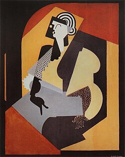 Kvinde læsende – Albert Gleizes (1920)