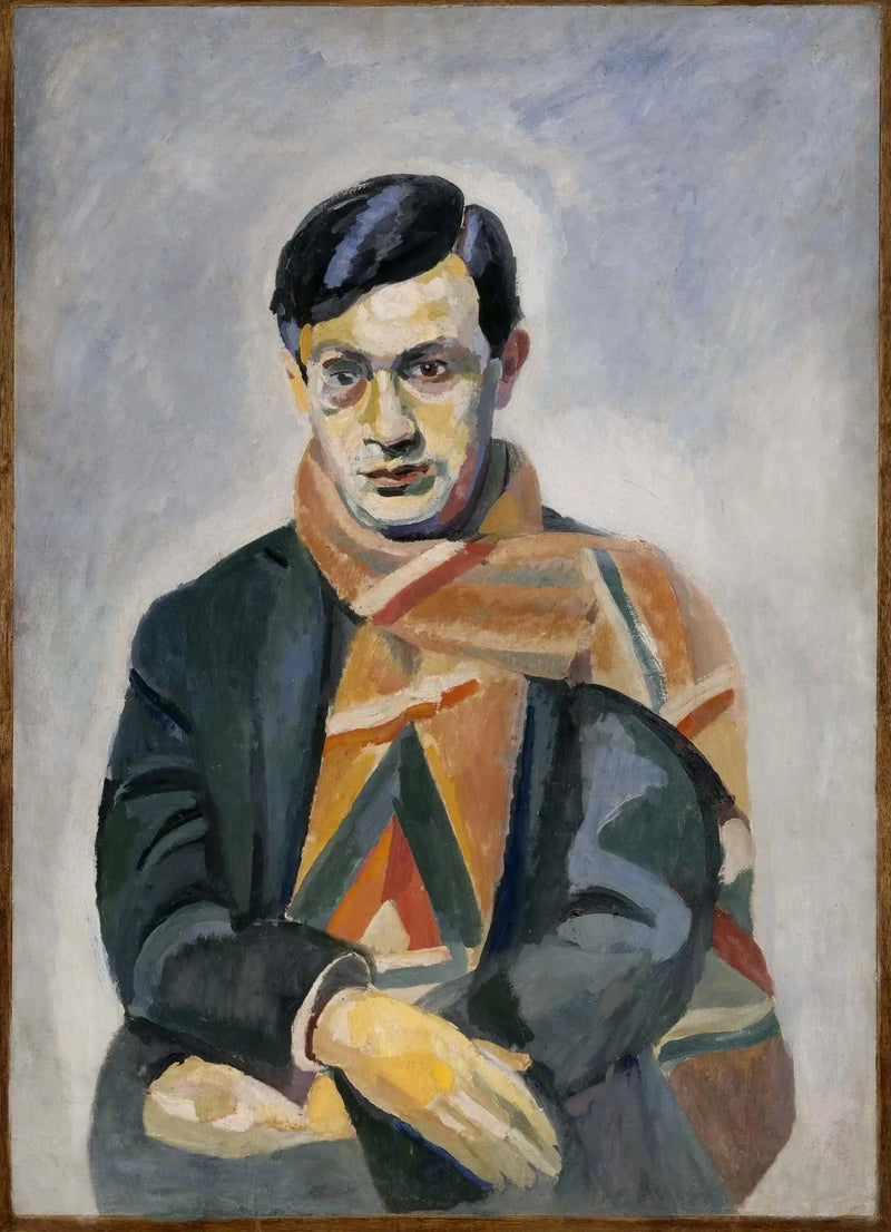 Portræt af Tristan Tzara - Robert Delaunay