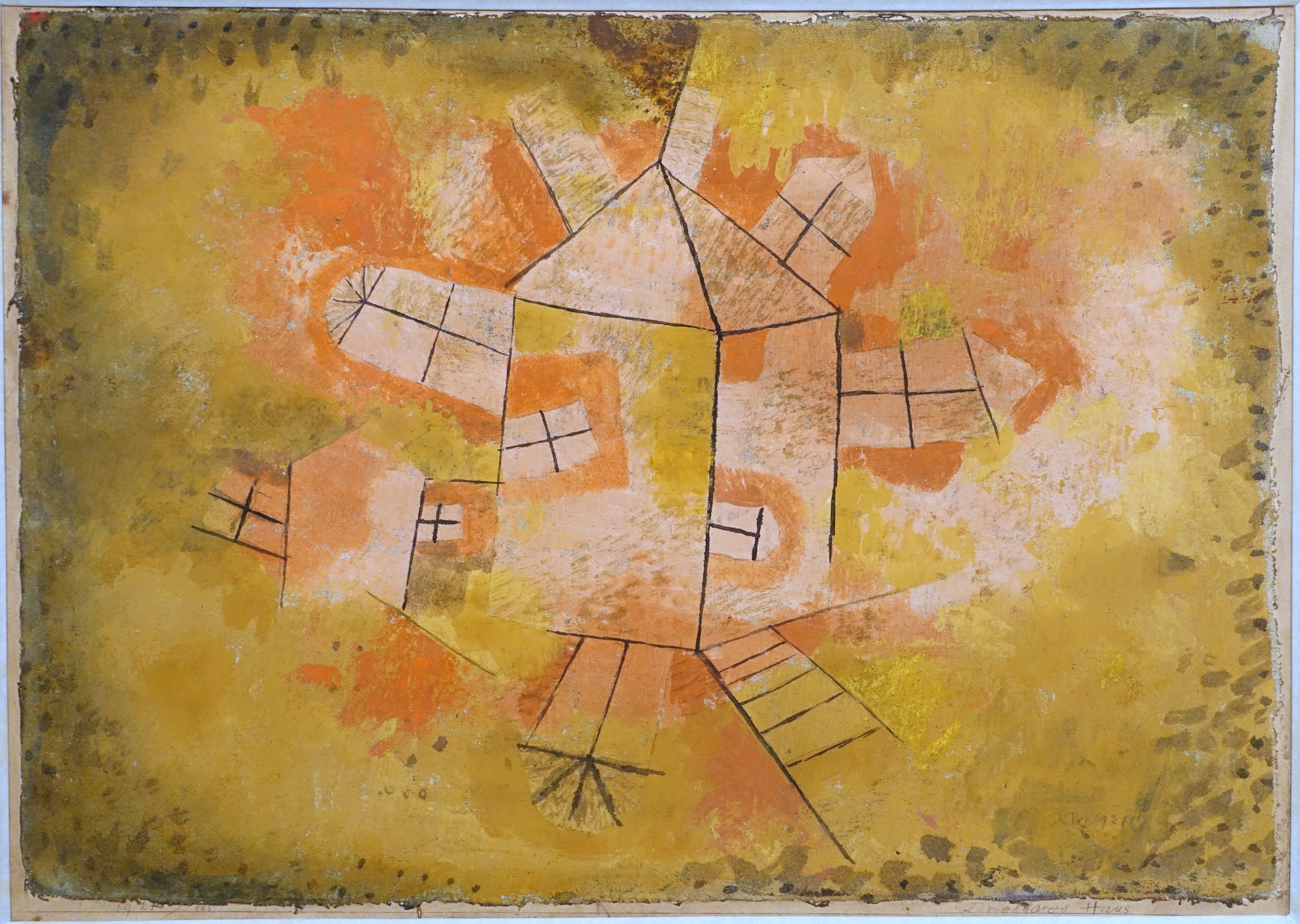 Drejende hus - Paul Klee