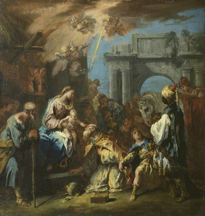 Adoration des Mages - Sebastiano Ricci - Alpha Reproduction