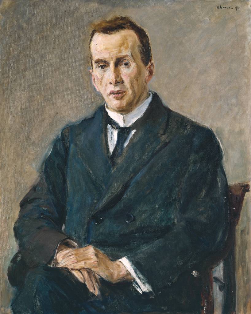 Herreportræt Professor Cassirer - Max Liebermann