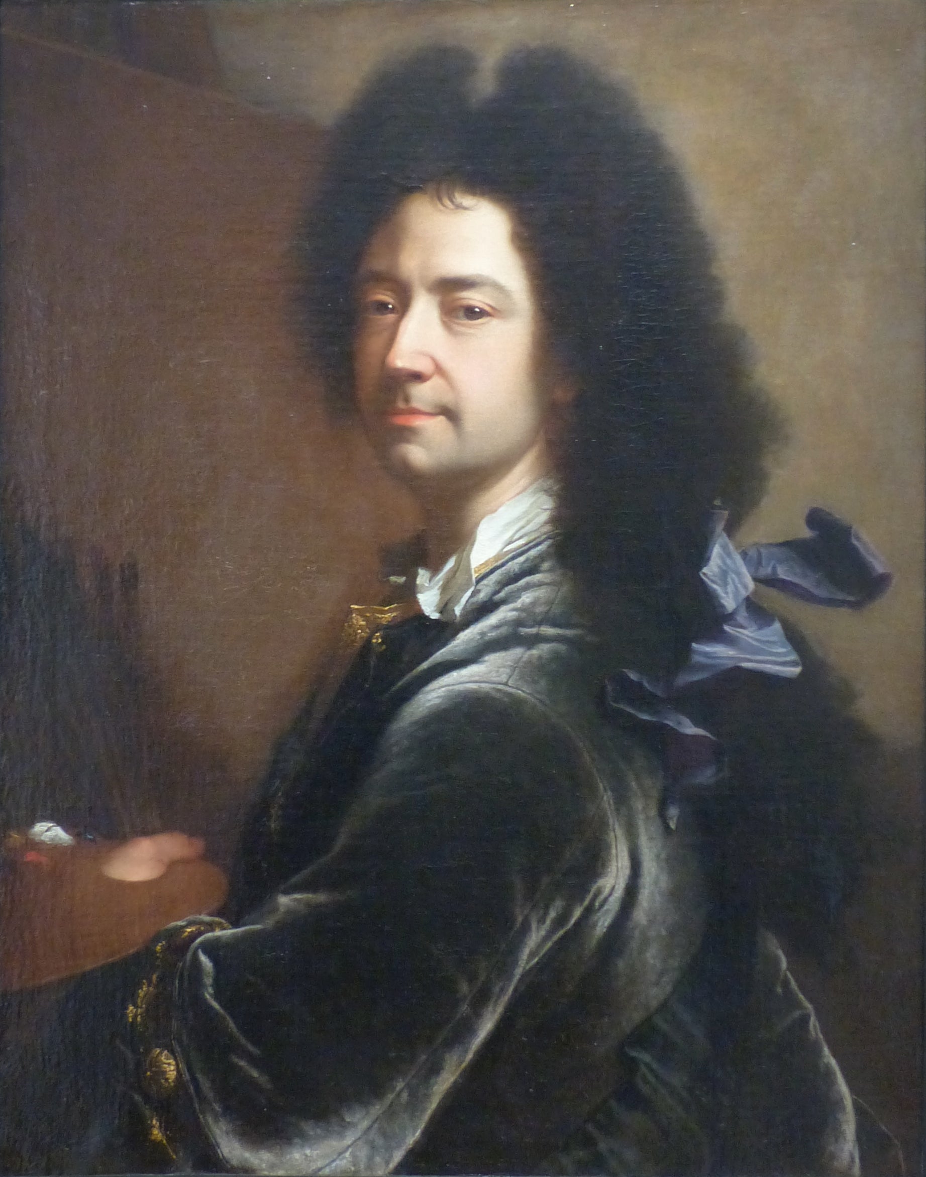 Autoportrait au cordon noir - Hyacinthe Rigaud