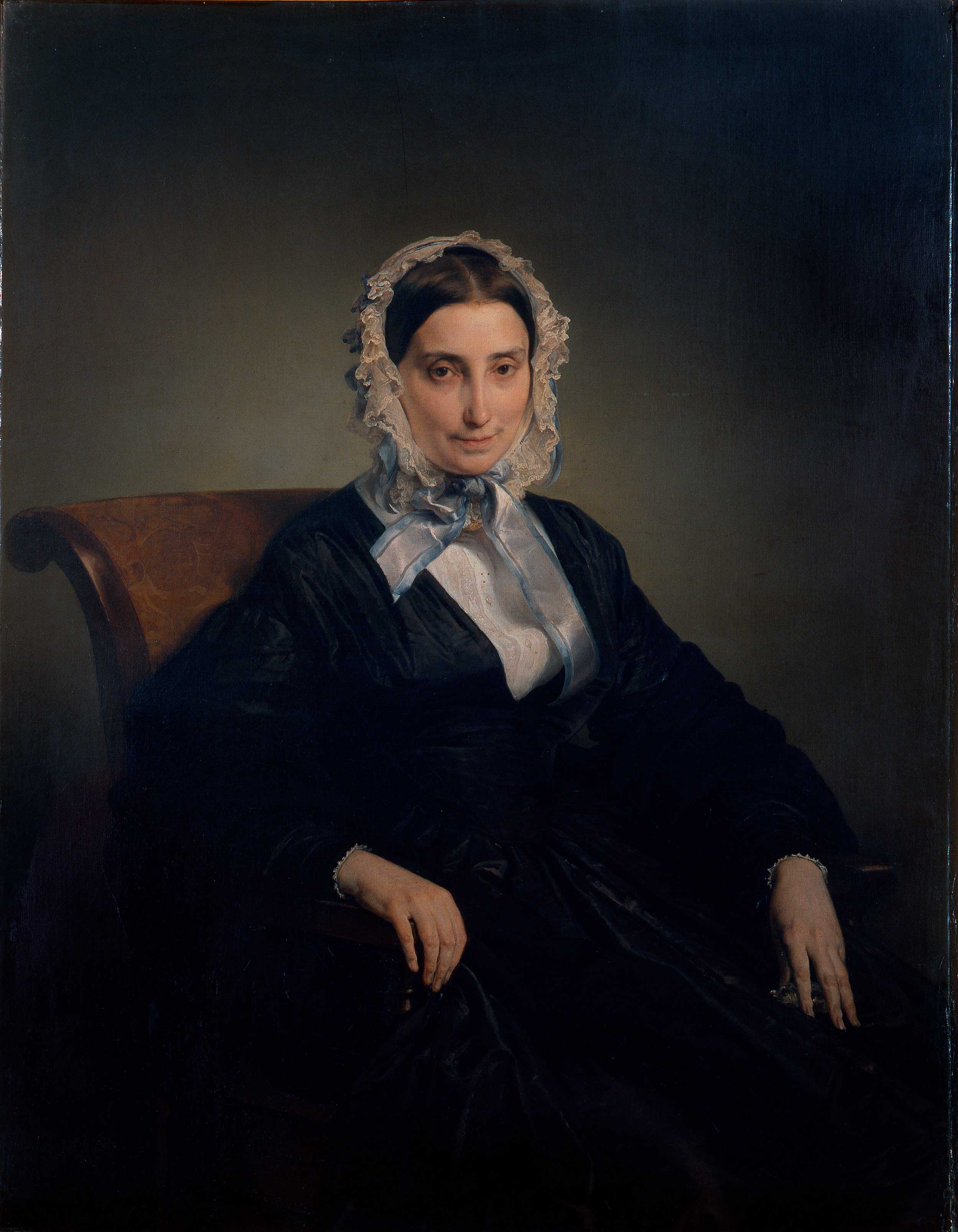 Portrait de Teresa Manzoni Stampa Borri - Francesco Hayez
