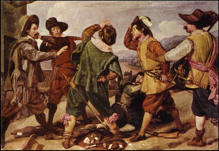 Rixe de soldats devant l’ambassade d’Espagne - Diego Velázquez