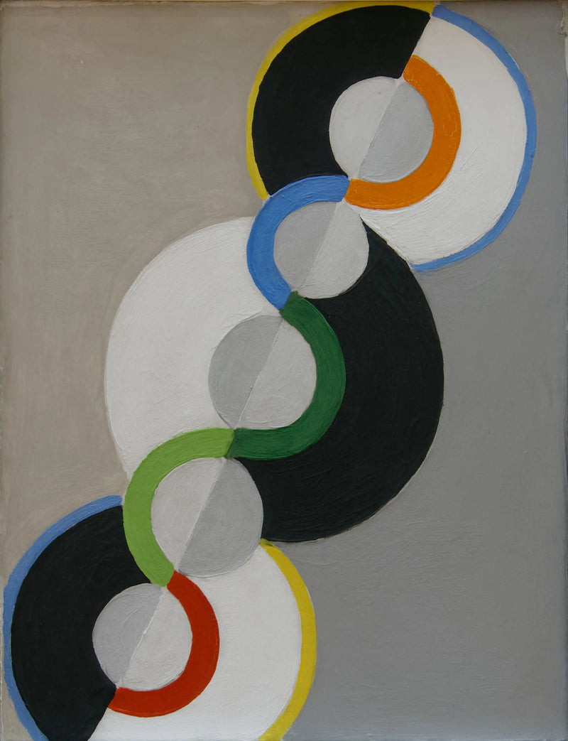 Samtidige cirkler - Robert Delaunay