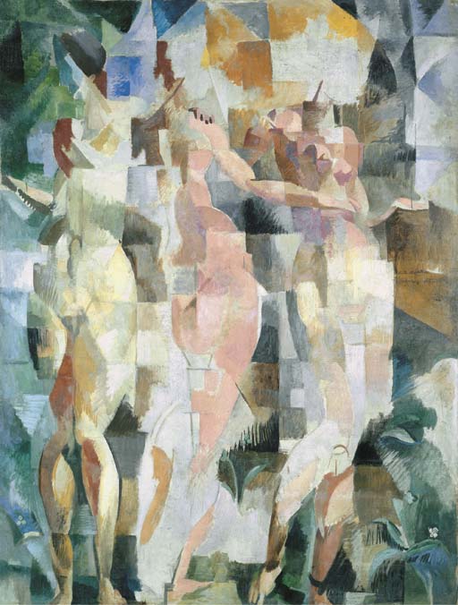 Reproduction du tableau « Les Trois Grâces - Robert Delaunay » par Alpha Reproduction en peinture à l’huile
