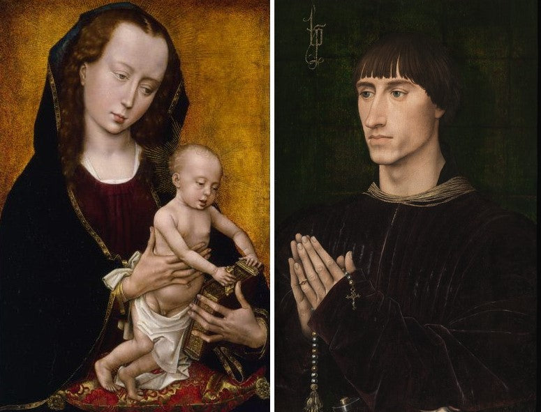 Diptyk af Philippe de Croÿ - Rogier van der Weyden