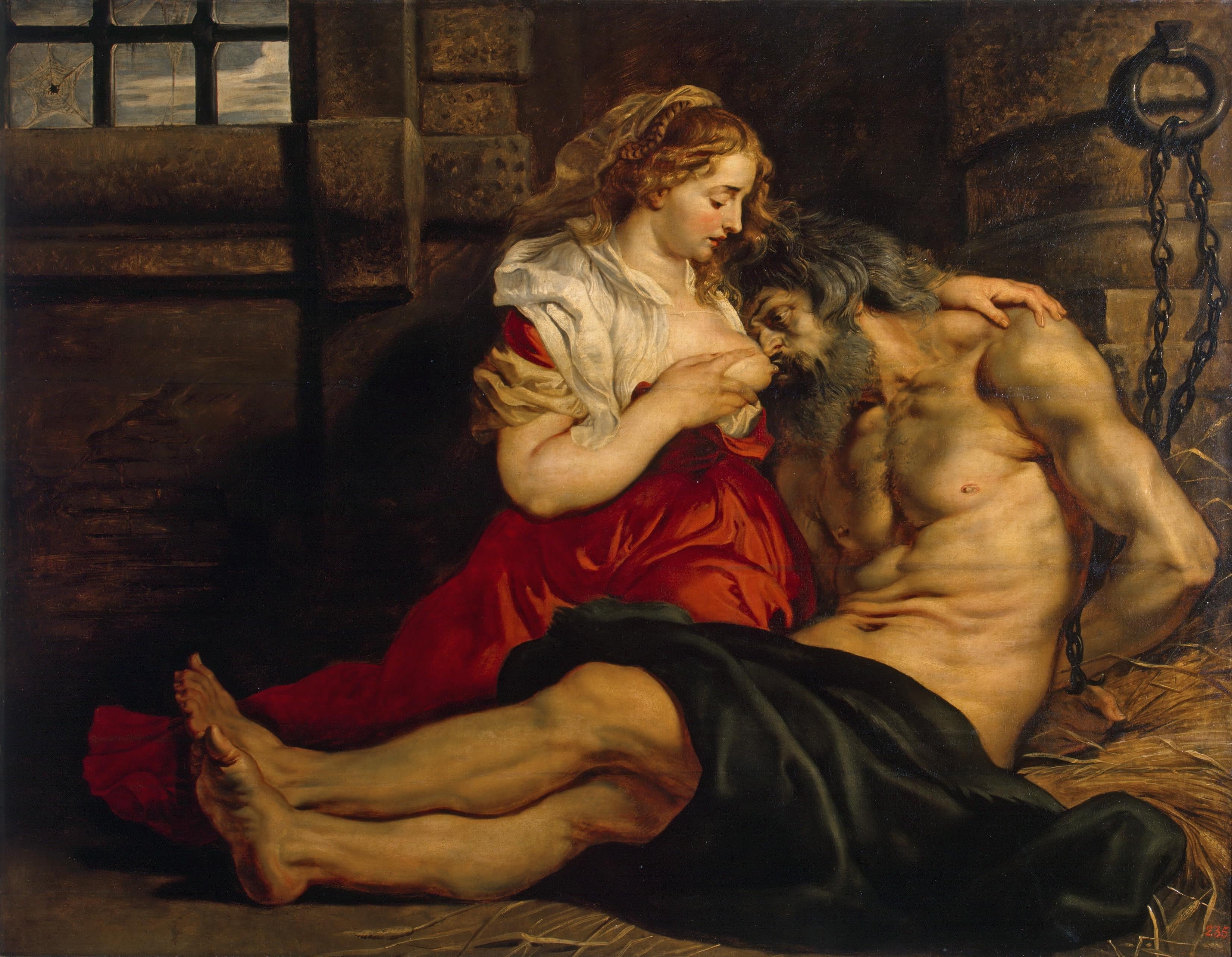 Romersk velgørenhed - Peter Paul Rubens