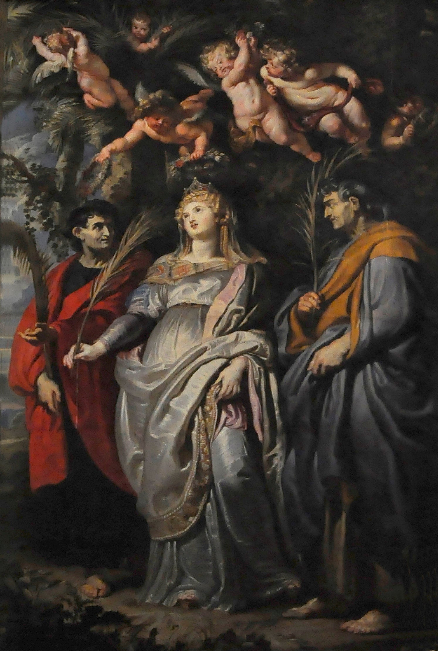 Domitille med Nérée og Achilleus - Peter Paul Rubens