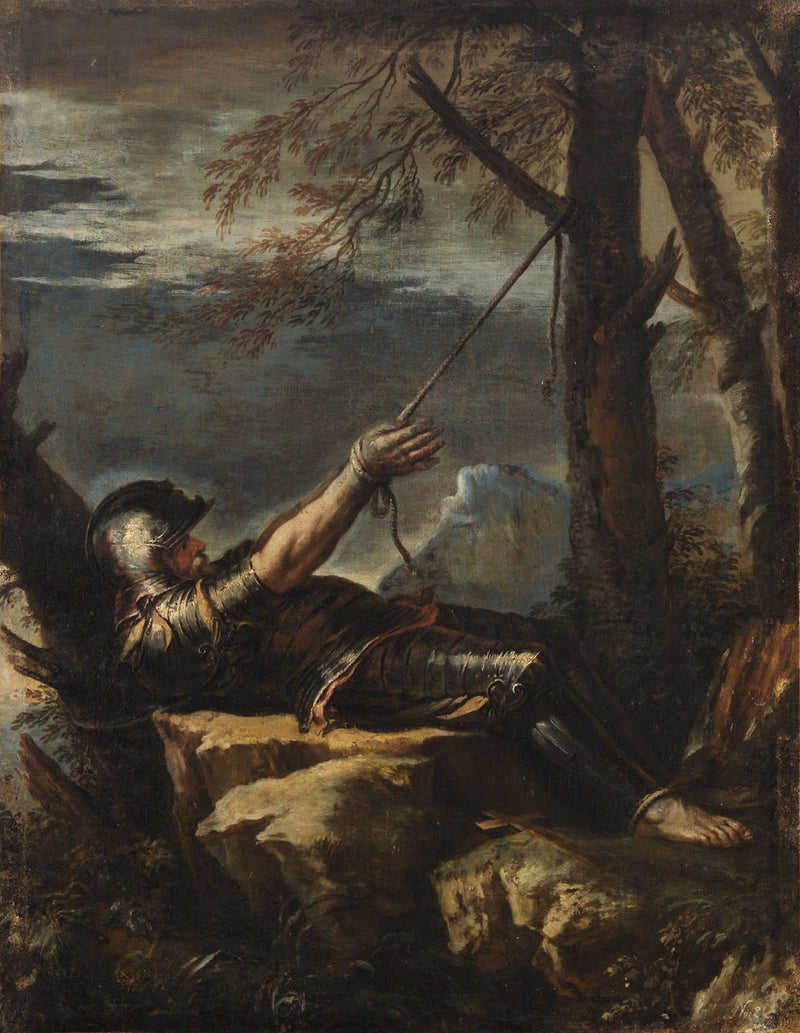 Guillaume de Maleval en pénitent - Salvator Rosa
