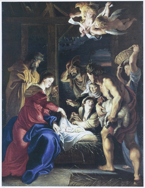 Hyrdernes tilbedelse - Peter Paul Rubens