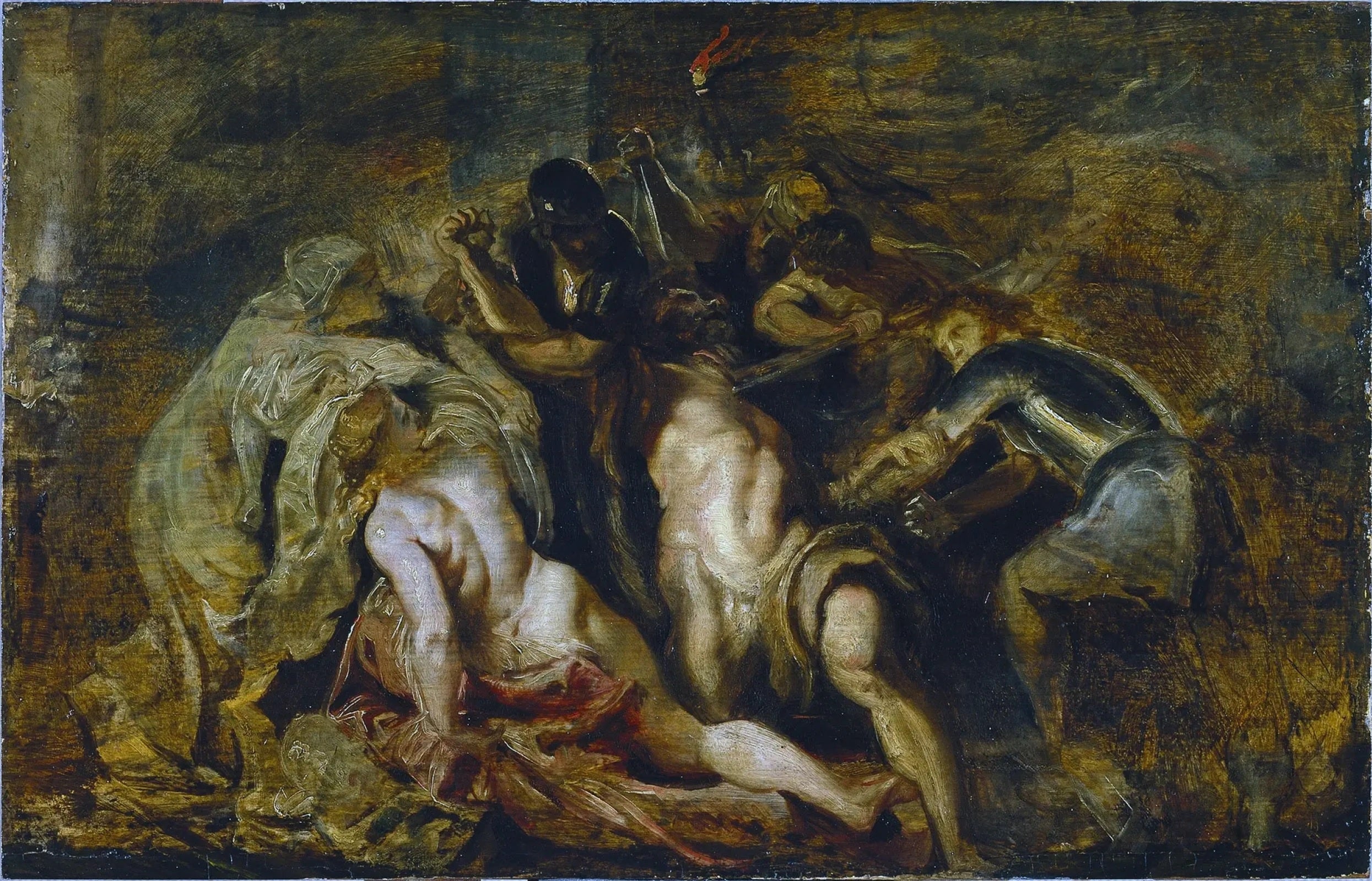 Samsons blindhed - Peter Paul Rubens