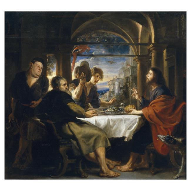 Emmausmåltidet - Peter Paul Rubens