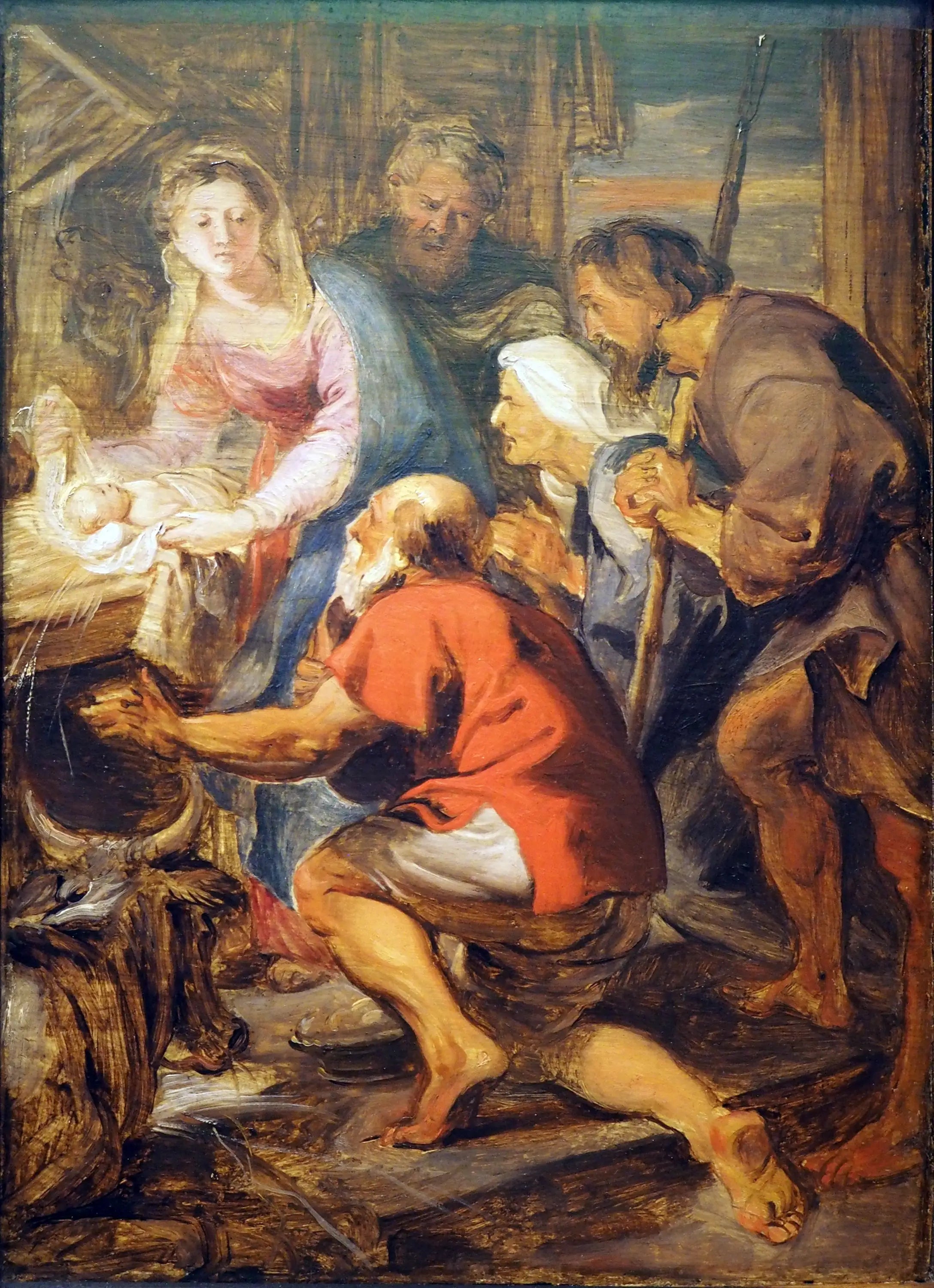 Adoration des bergers - Peter Paul Rubens - Alpha Reproduction