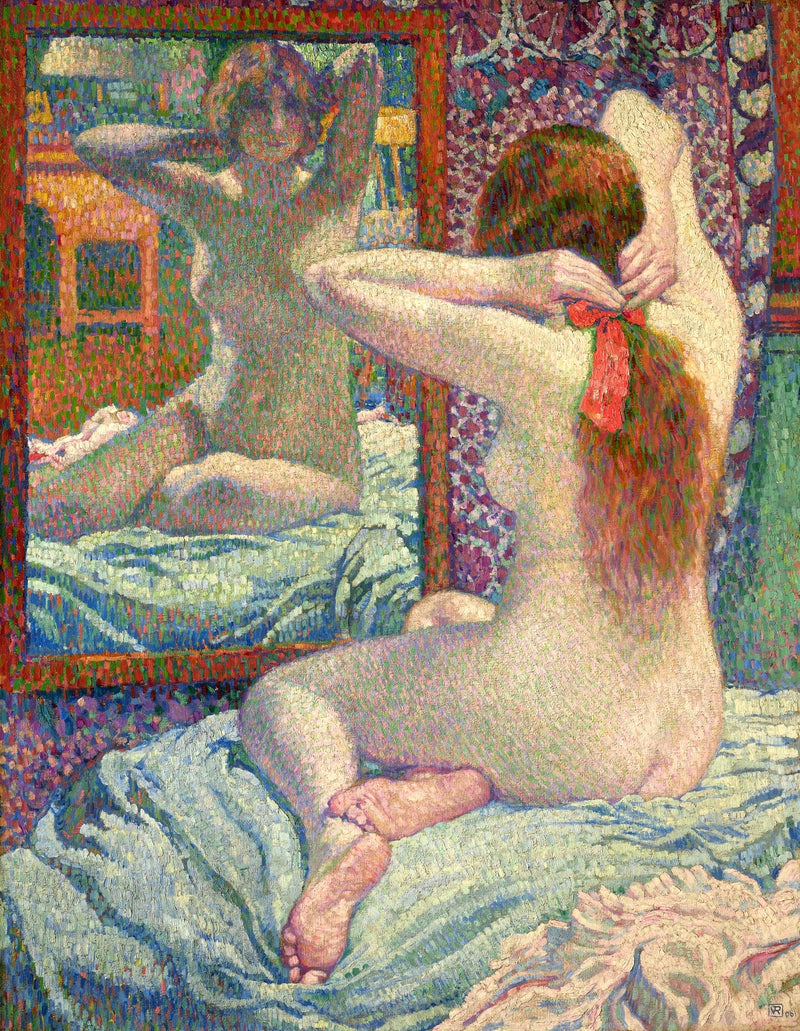 Den skarlagensrøde bånd - Théo van Rysselberghe