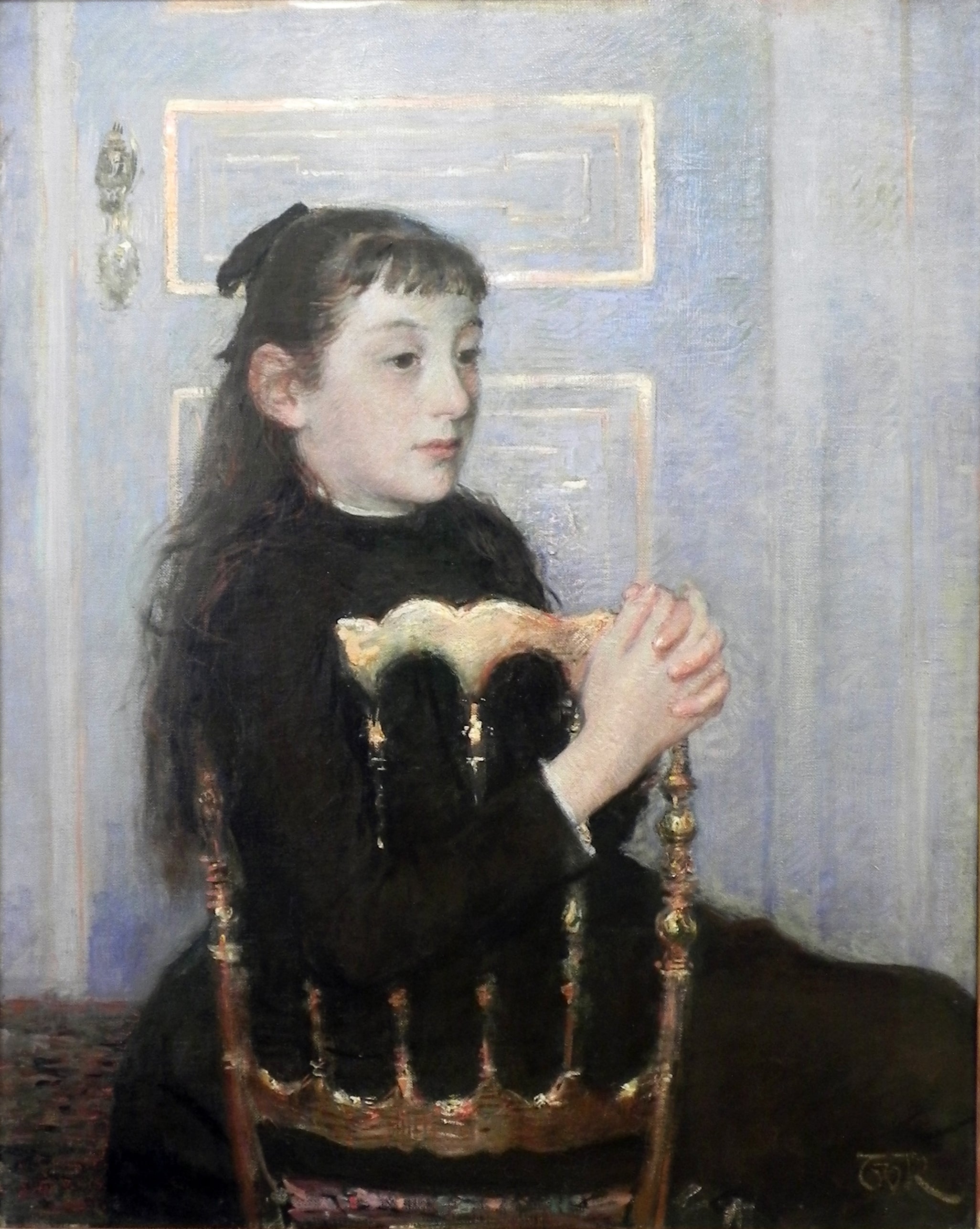 Portrait de Camille van Mons - Théo van Rysselberghe - Alpha Reproduction