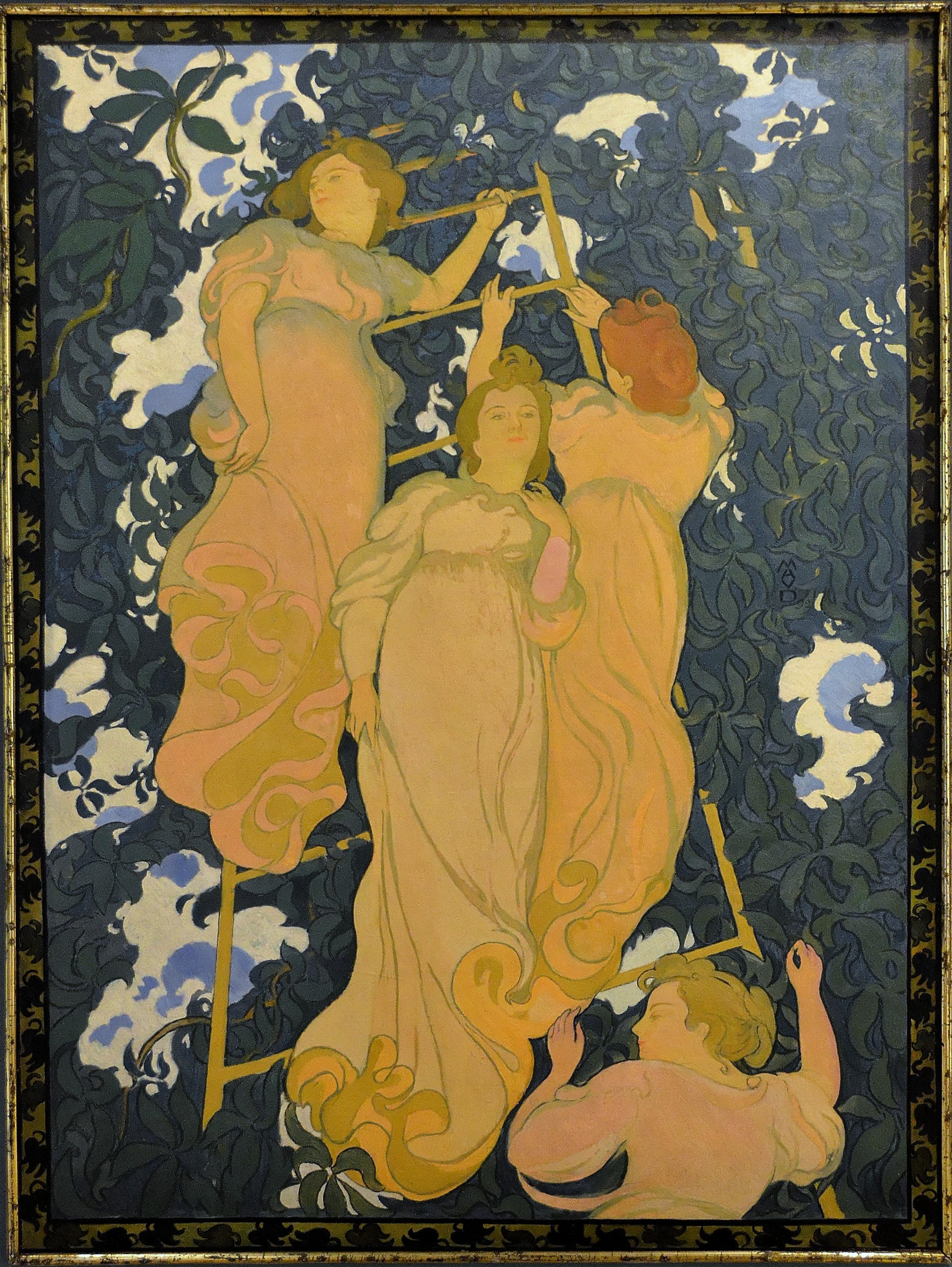 L’Échelle dans le feuillage - Maurice Denis - Alpha Reproduction