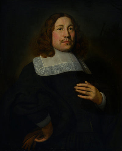 Portrait de Jacob Ouzeel (1601-1666) - Samuel van Hoogstraten