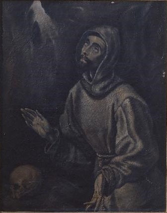 François modtager stigmata - El Greco