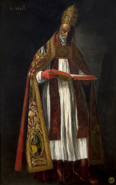 Saint Grégoire - Francisco de Zurbarán - Alpha Reproduction