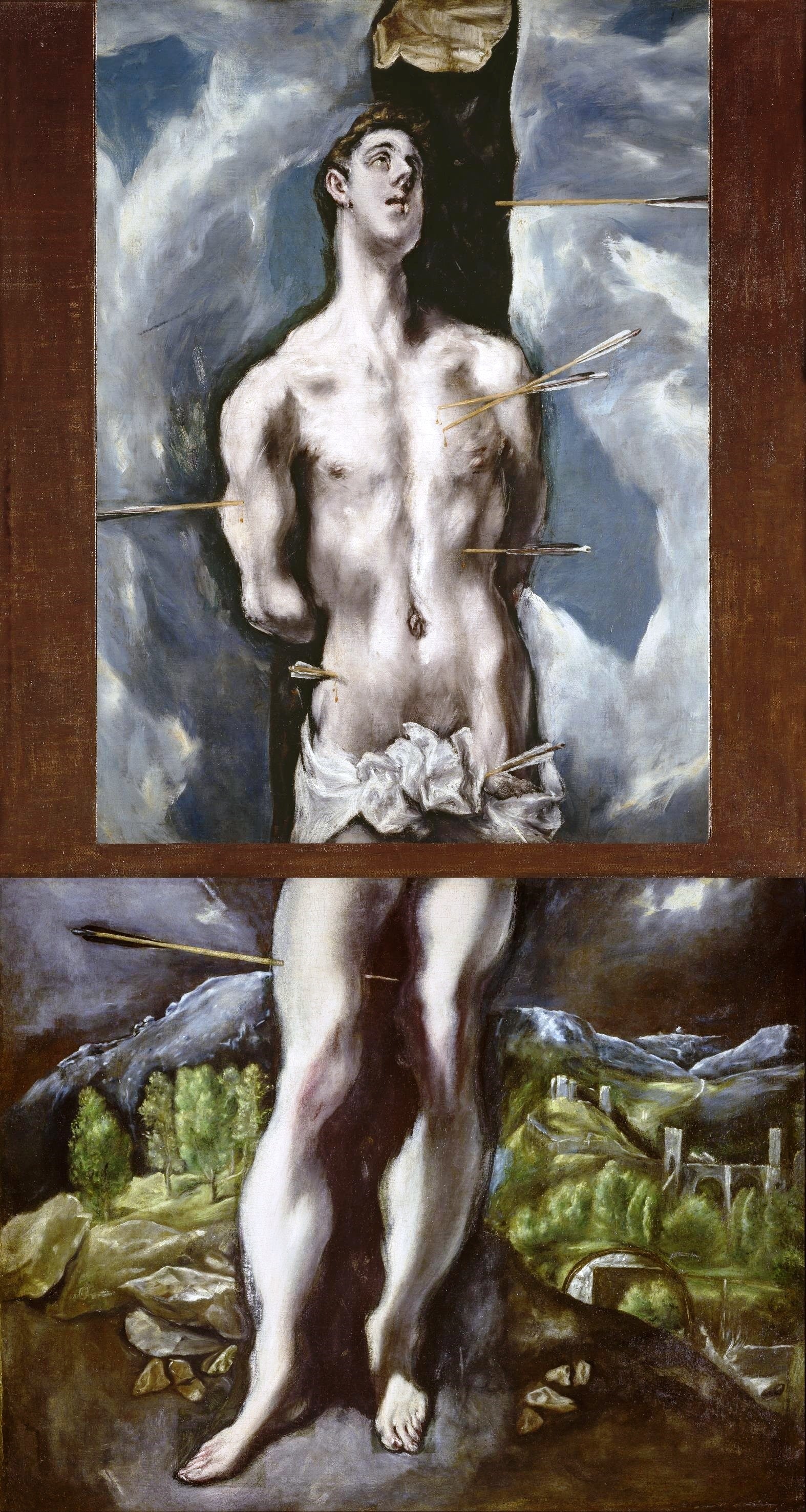 Martyrdom of Saint Sébastien - El Greco