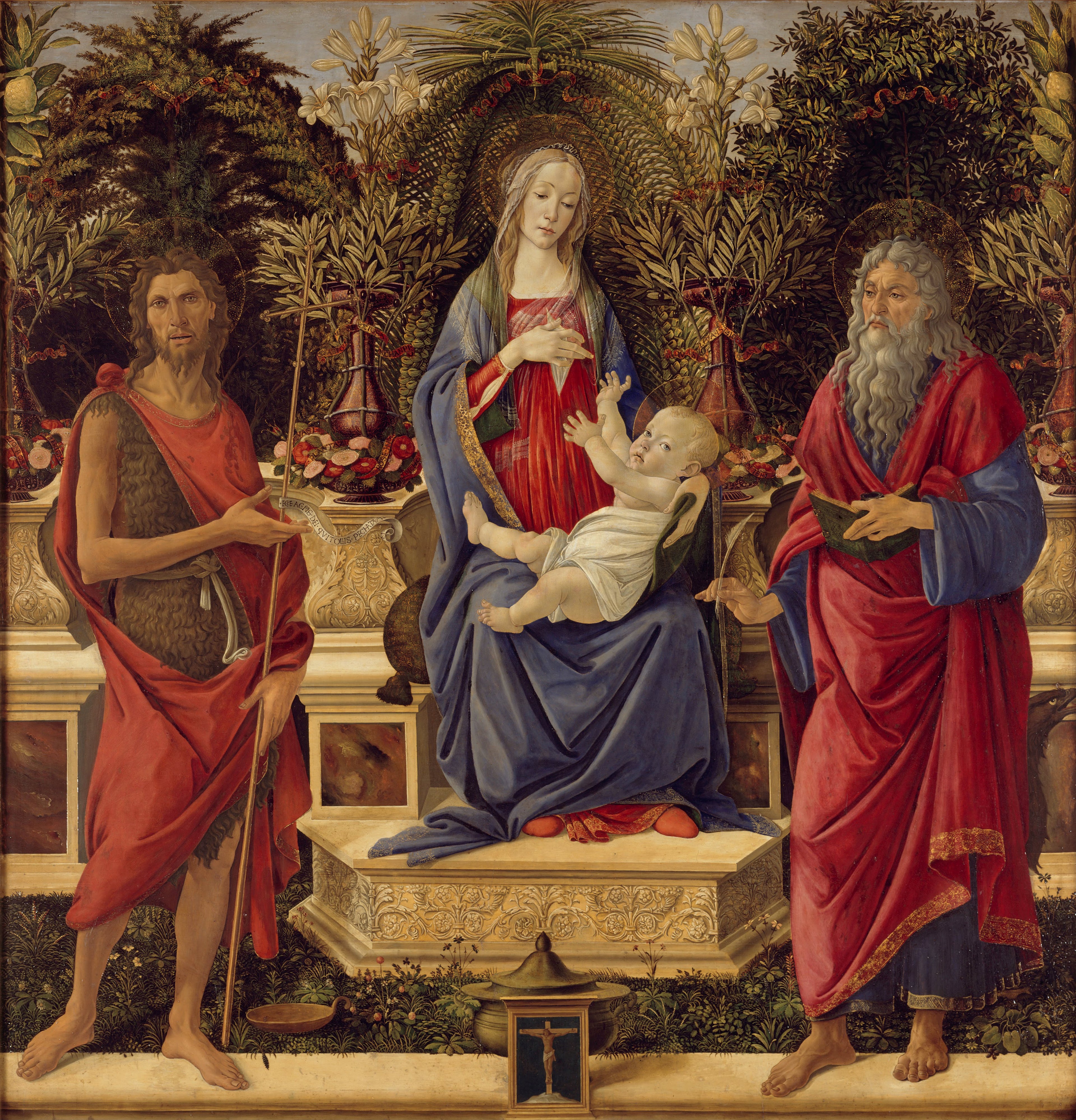 La Madone Bardi - Sandro Botticelli
