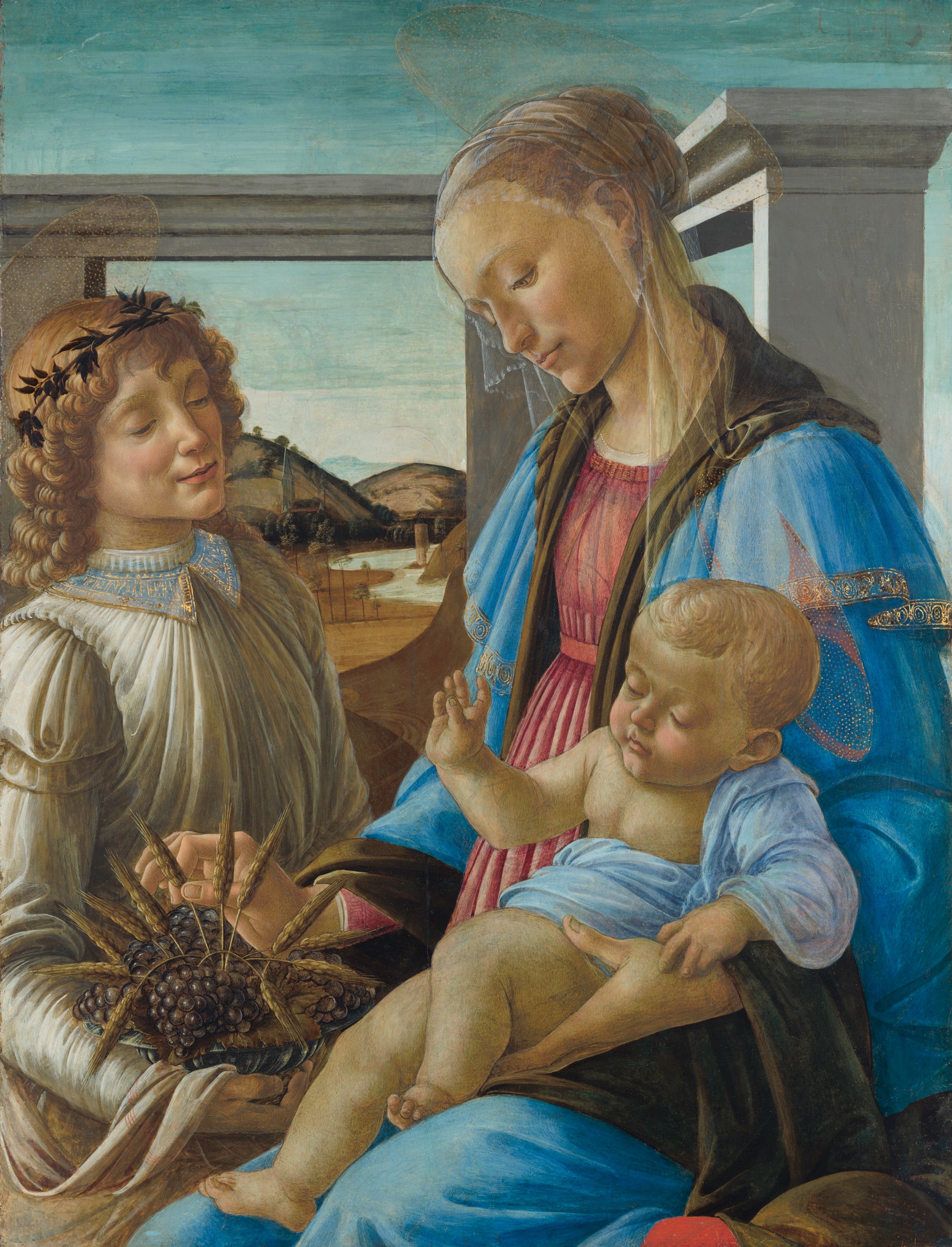 Madonnaen af Eukaristien - Sandro Botticelli
