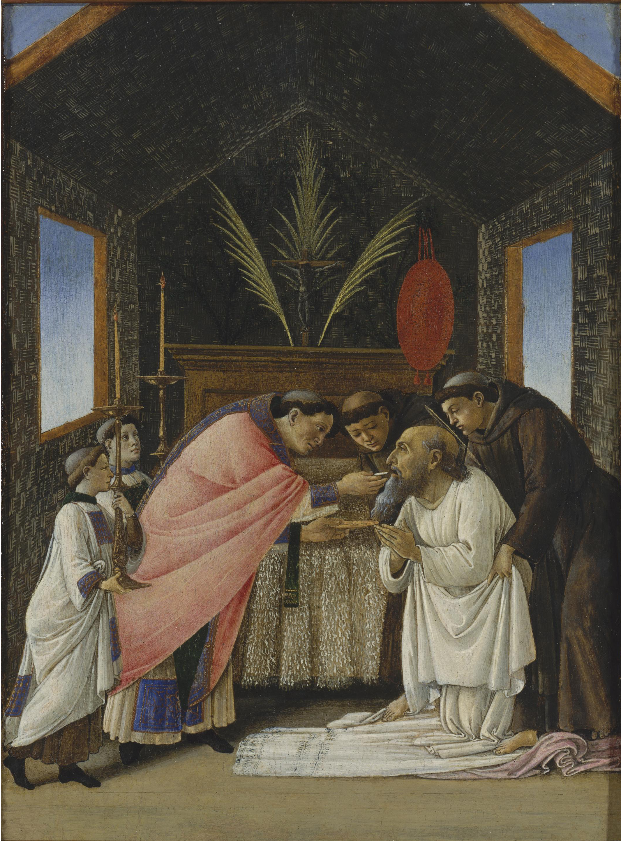 Den sidste nadver af Sankt Hieronymus - Sandro Botticelli