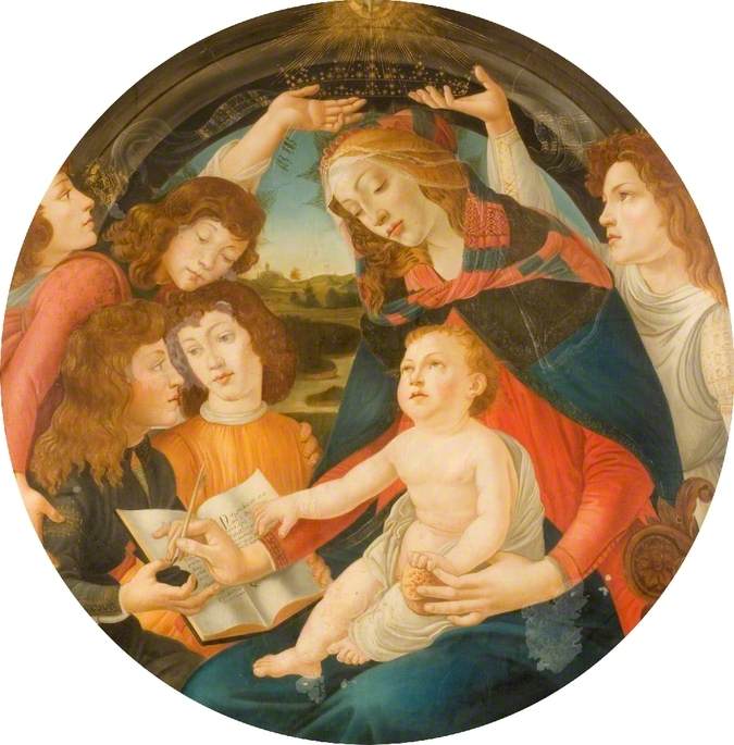Madonnaen af Magnificat - Sandro Botticelli