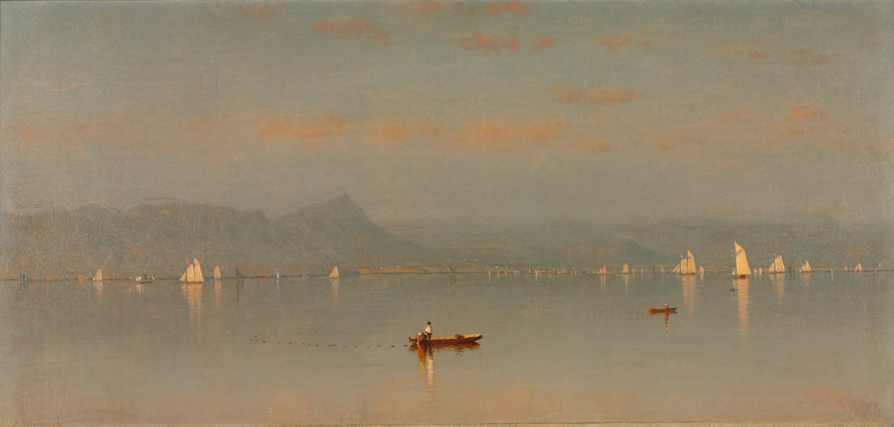 Baie de Haverstraw - Sanford Robinson Gifford - Alpha Reproduction