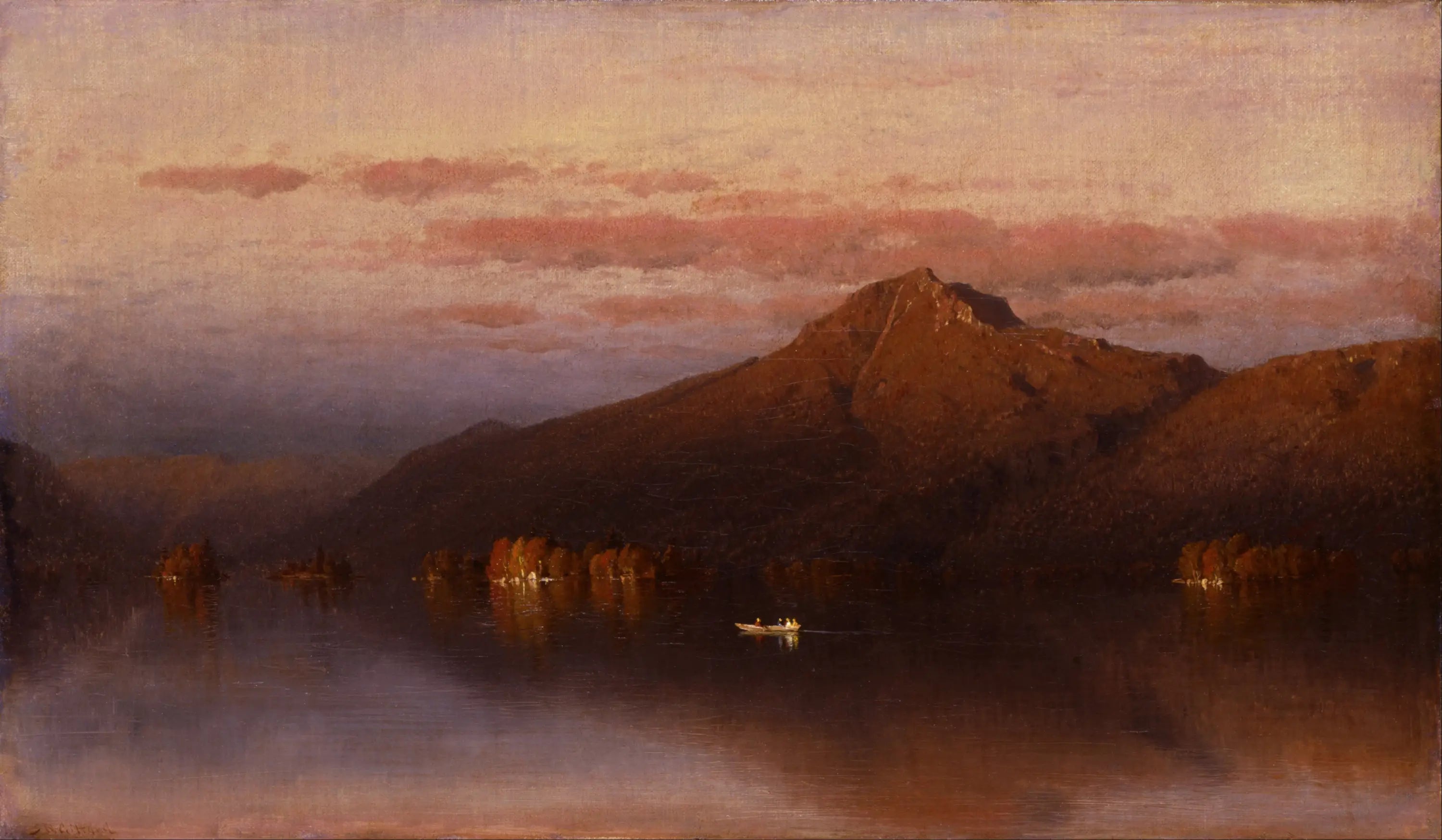 Montagne Whiteface depuis Lake Placid - Sanford Robinson Gifford - Alpha Reproduction