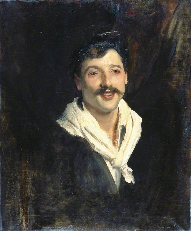 Reproduction du tableau « Un marin italien - John Singer Sargent » par Alpha Reproduction en peinture à l’huile